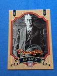 2012 Ban Johnson Panini Cooperstown Card #7