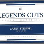 Casey Stengel 2017 Panini Cut Signature Booklet