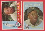 Elston Howard Topps Vintage Baseball Card Lot