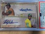 2014 Topps Supreme Rickey Henderson Reggie Jackson Card