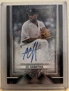 2023 Topps Museum CC Sabathia Autograph #/299