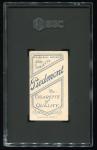 1909 T206 Cy Young Glove Shows Card - SGC 2.5