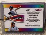 Chris Chambliss Jason Giambi 2025 Leaf Vivid Auto 1/1