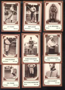 1974 Fleer Laughlin Baseball Complete 16 Card Set