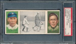 Joe Tinker T202 Triple Folder Cubs - PSA 5