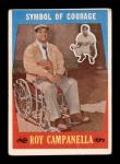1959 Topps #550 Roy Campanella Baseball Card