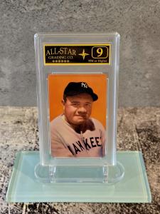 1973 Babe Ruth Smithsonian Playing Card ASG NM 9