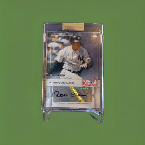 2009 Topps Robinson Cano Yankees Autograph Card