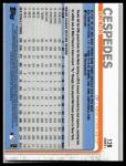 2019 Topps Yoenis Cespedes New York Mets Card