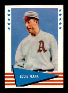 1961 Fleer Eddie Plank #135 Sports Card