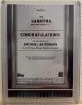 2023 Topps Museum CC Sabathia Autograph #/299