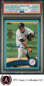 2024 Topps Archives Mariano Rivera 1/1 Card