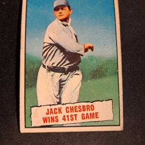 1961 Topps Jack Chesbro #407 Baseball Card