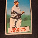1961 Topps Jack Chesbro #407 Baseball Card