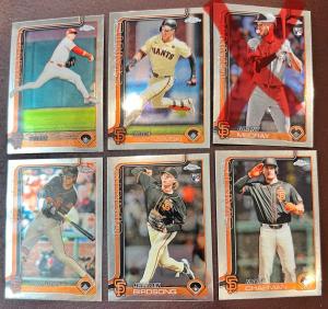 2025 Topps Chrome Baseball - Pick Your MLB Team