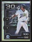 Xavier Isaac 2025 Bowman #BTP-30 Tampa Bay Rays