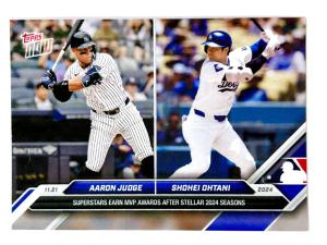 2024 Topps Now - Shohei Ohtani & Aaron Judge