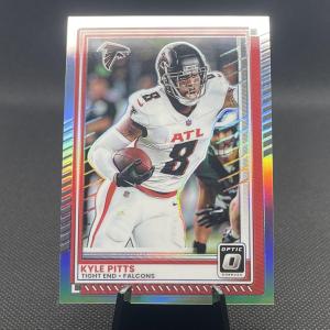 Kyle Pitts 2025 Donruss Optic Holo Card #90