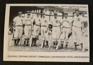 1979 TCMA Baseball Legends Card Set