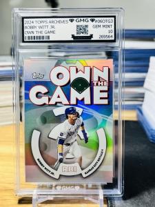 2024 Topps Archives Bobby Witt Jr. Gem Mint Card