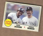 2021 Topps Reggie Jackson & Thurman Munson Card