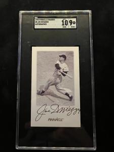 1993 Pinnacle Joe DiMaggio Auto Card #5