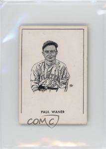 1950 Paul Waner Callahan Hall of Fame Card