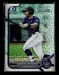 2022 Bowman Prospect Chrome Mojo Warming Bernabel Card