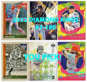2022 PANINI Diamond Kings Complete Set – Your Choice