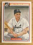1983 Donruss Hank Greenberg Hall of Fame Card