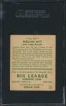 1933 Goudey Mel Ott Baseball Card #127