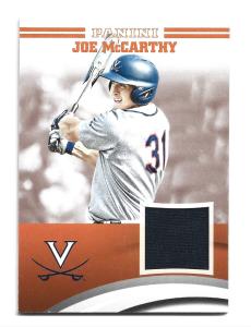 2016 Panini Joe McCarthy Virginia Cavaliers Card