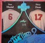 Stan Musial Jersey Card #d3/5 Dizzy Dean