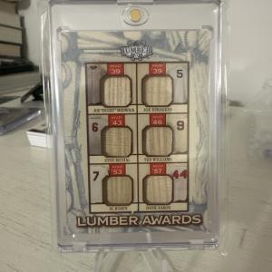 2025 Leaf Lumber Awards DiMaggio Williams Aaron Musial