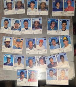 1987 Kraft Home Plate Heroes Baseball Card Set