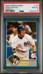 2003 Topps Hideki Matsui Rookie Card PSA 8