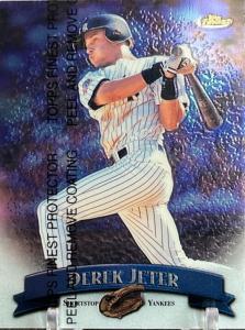 1998 Topps Finest Derek Jeter Yankees Card