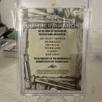 2025 Leaf Lumber Awards DiMaggio Williams Aaron Musial