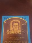Waite Hoyt Autographed Hall of Fame Postcard