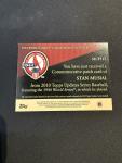 2010 Topps Stan Musial Commemorative Patch #MCP112