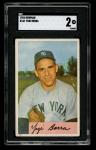 1954 Bowman Yogi Berra New York Yankees Card
