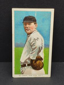 1909-11 T206 John McGraw Baseball Card