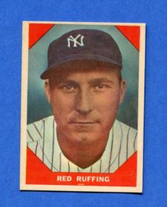 1960 Fleer Baseball Greats #63 Red Ruffing