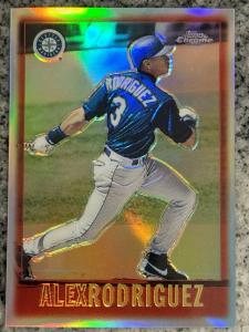 Alex Rodriguez 1997 Refactor Topps Chrome Card