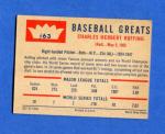 1960 Fleer Baseball Greats #63 Red Ruffing