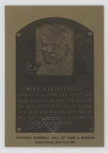 King Kelly Metallic Hall of Fame Plaque 1981-89