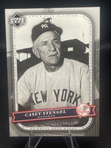 2005 Upper Deck Classics Casey Stengel #52 Silver