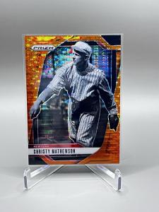 2025 Panini Prizm Christy Mathewson Orange Pulsar