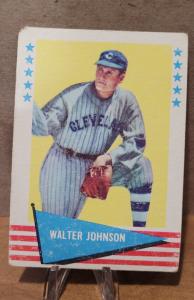 Walter Johnson 1961 Fleer #49 Sports Card