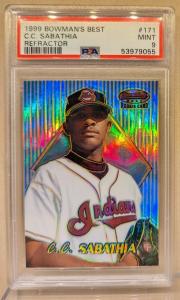 1999 Bowman’s Best CC Sabathia Rookie Refractor